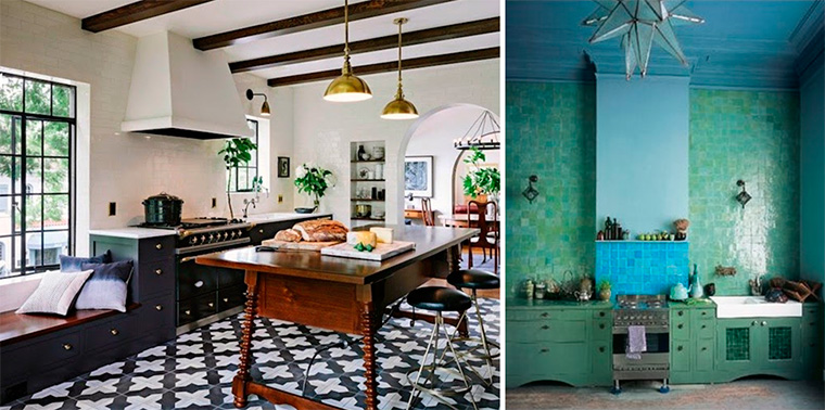Марокканский стиль в интерьере кухни – правильно выбираем цвета