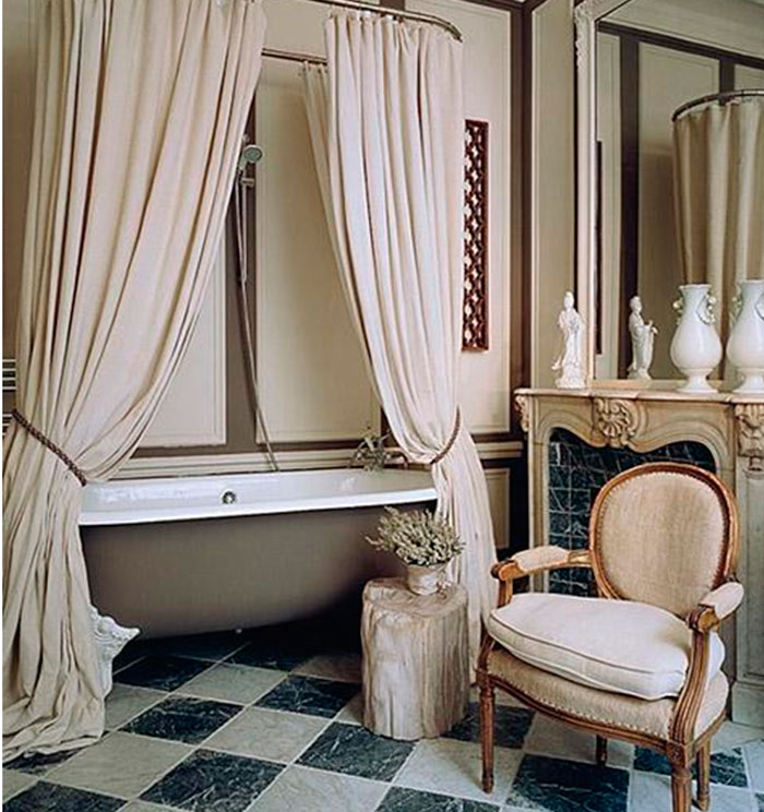 Плитка для ванной в классическом стиле
