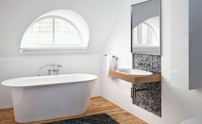 Дизайн ванны в скандинавском стиле