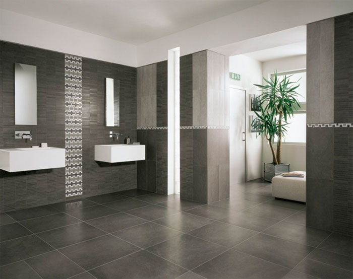 Серая ванная комната – дизайн и характерные черты