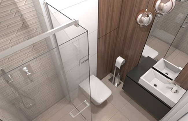 Душевая кабина – идеальное решение для интерьера маленькой ванной
