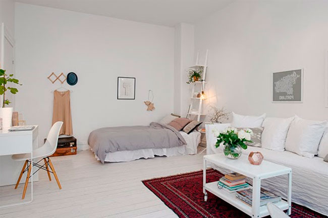 Спальня и гостиная в одной комнате – дизайн и фото