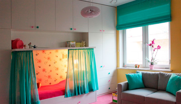 Детская комната для девочки и мальчика