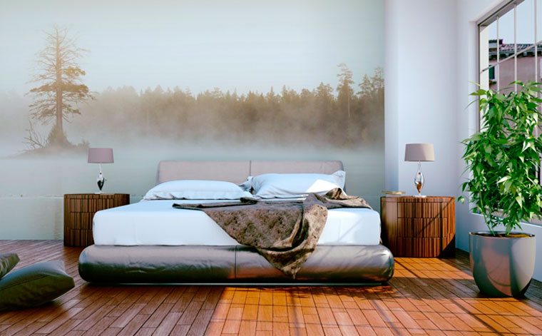 Обои для спальни: рекомендации дизайнера по выбору самого подходящего варианта, фото