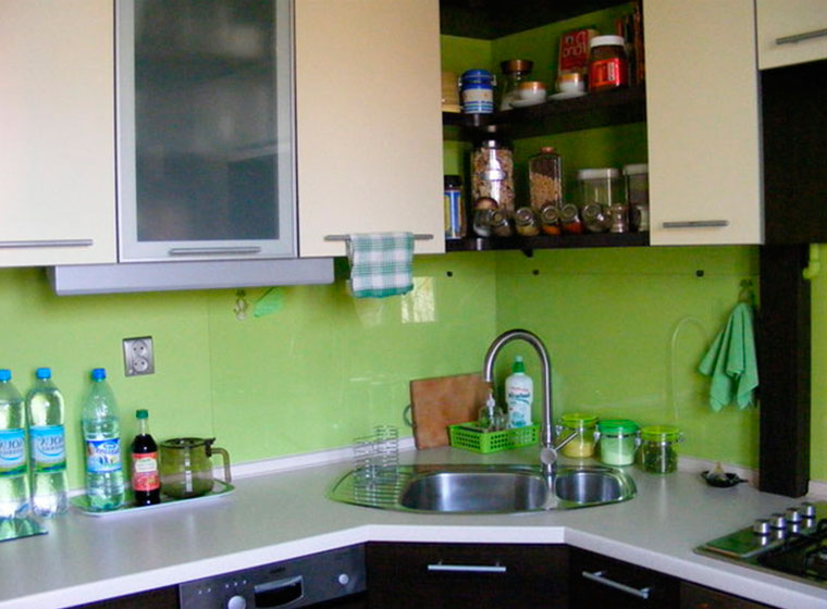 Пластиковые панели на кухню вместо плитки – фото