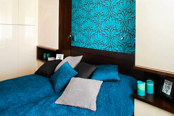 Дизайн маленькой спальни 9 кв м – фото