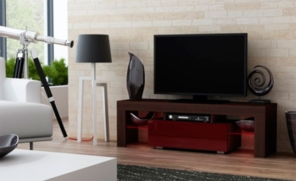 Мебель под телевизор в современном стиле – фото