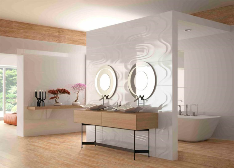 Современный дизайн ванной комнаты 2017