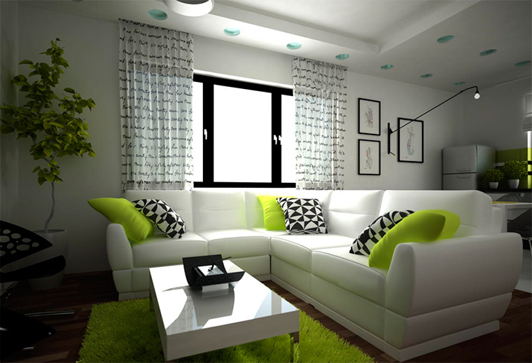 Дизайн гостиной в серых тонах (330 фото)