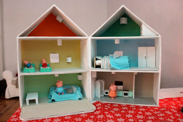 Как сделать домик для кукол: мастер-класс, фото и чертежи, видео
